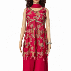 Peplum top with Palazzo pants